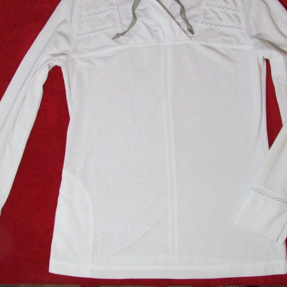 Royal Robbins Lightweight Hoodie - White Long Sleeve - Picture 2 of 9